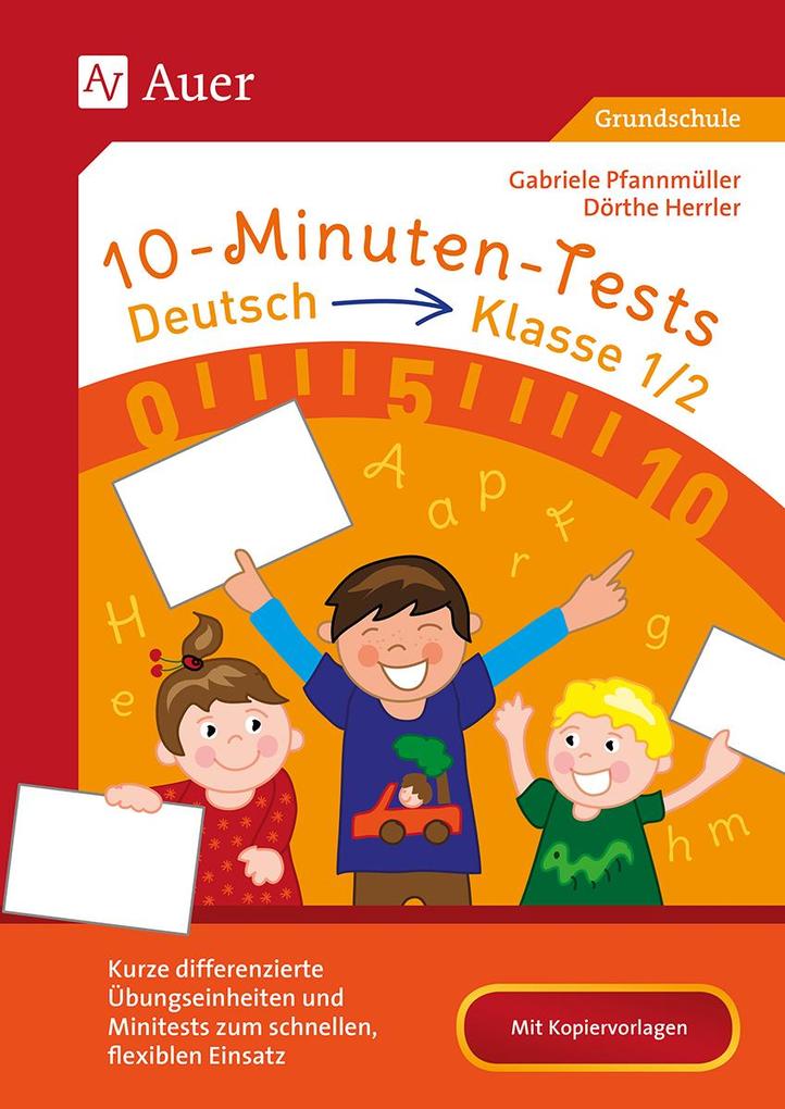 Auer Verlag I.d.aap Lw 10-Minuten-Tests Deutsch - Klasse 1/2