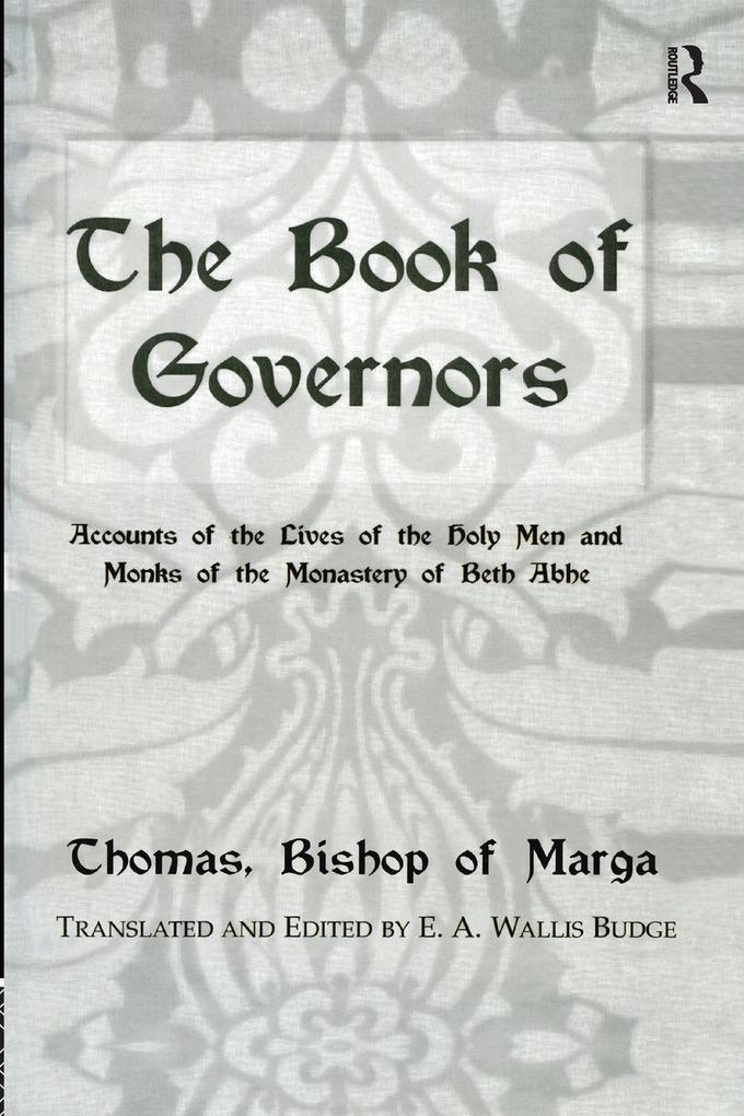 The Book Of Governors
