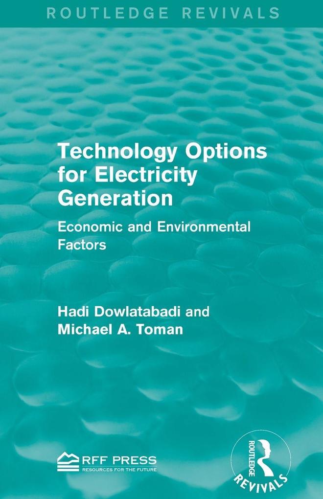 Technology Options for Electricity Generation