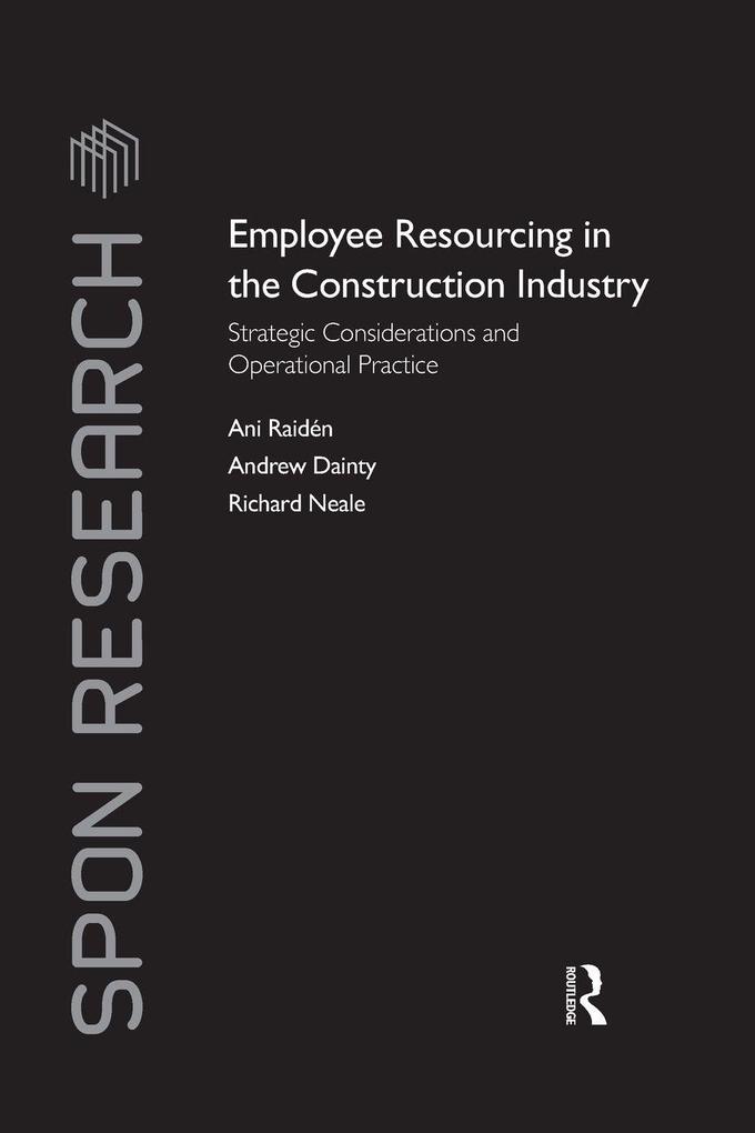 Employee Resourcing in the Construction Industry