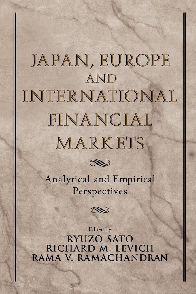 Japan Europe and International Financial Markets