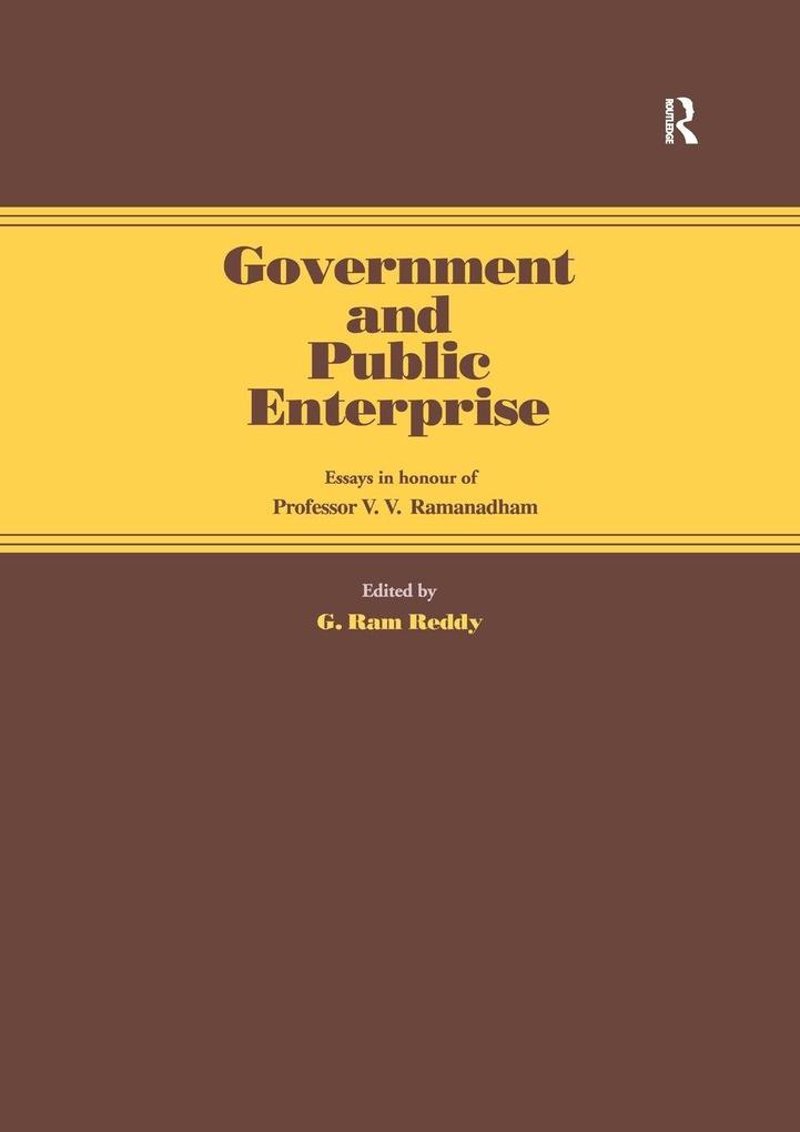Government and Public Enterprise