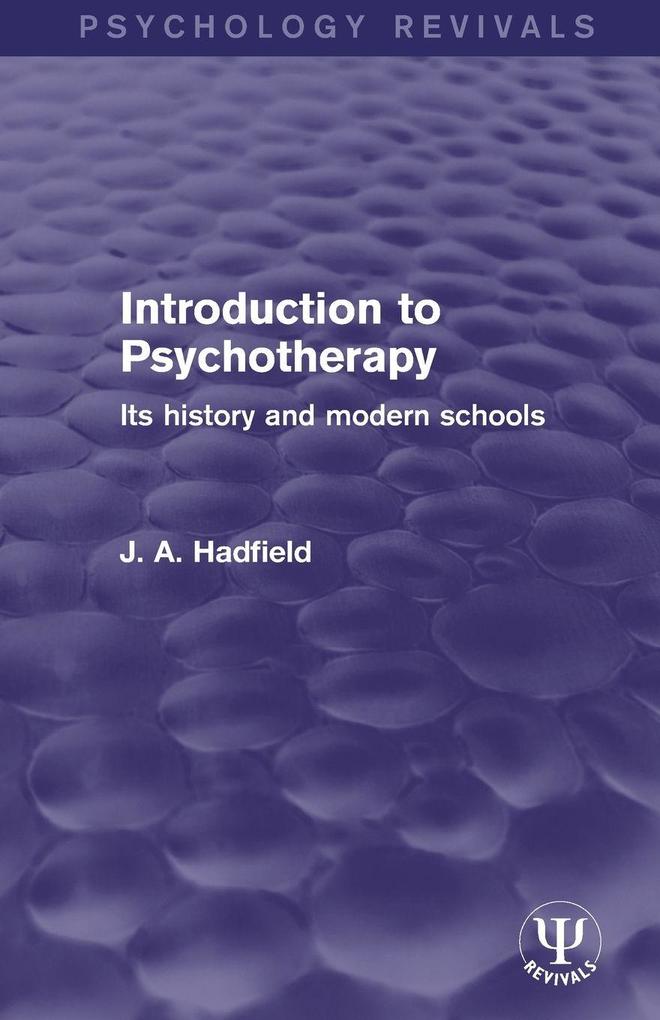 Introduction to Psychotherapy