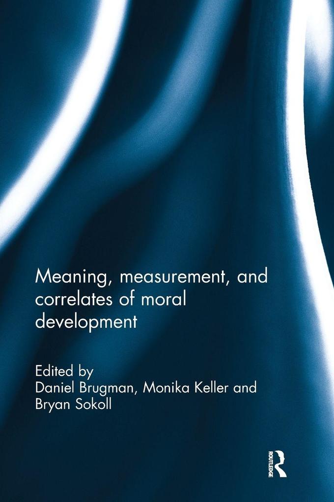 Meaning measurement and correlates of moral development