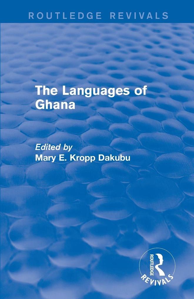 The Languages of Ghana