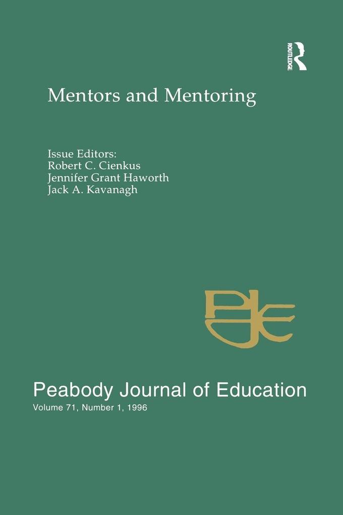 Mentors and Mentoring