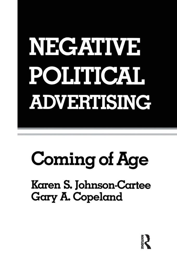 Negative Political Advertising