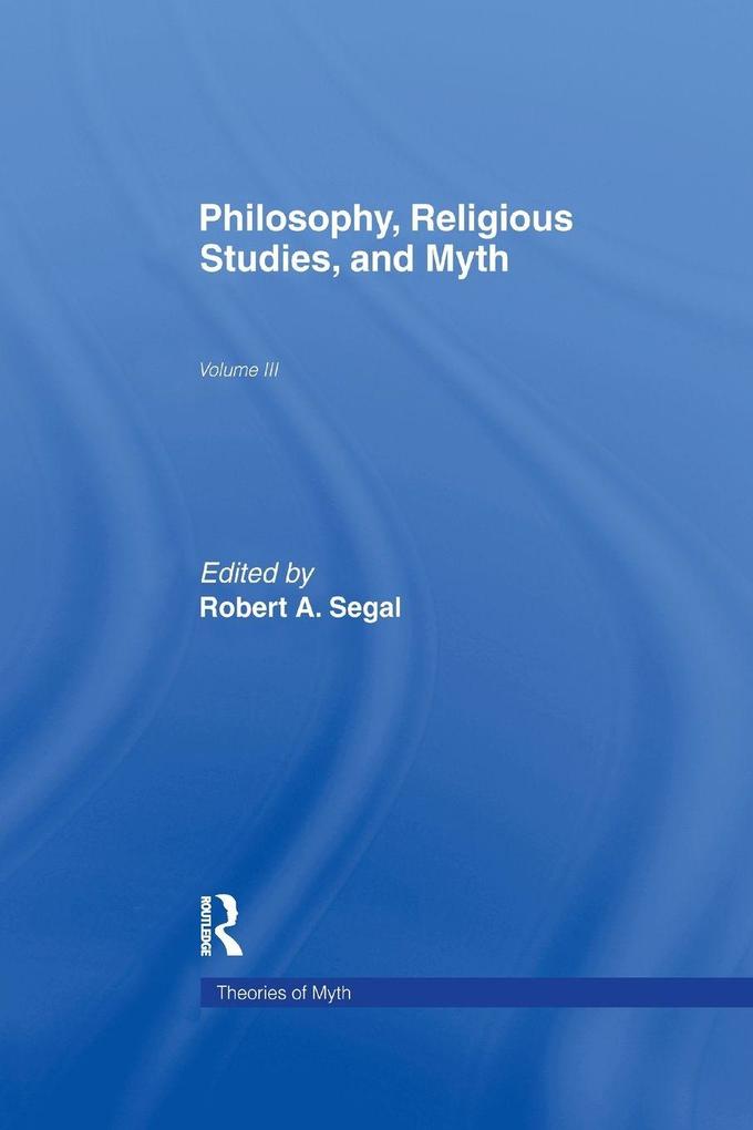 Philosophy Religious Studies and Myth