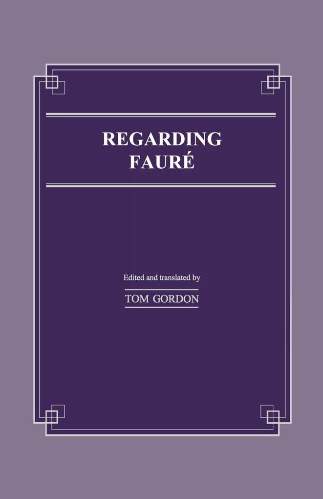 Regarding Faure