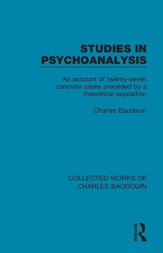 Studies in Psychoanalysis
