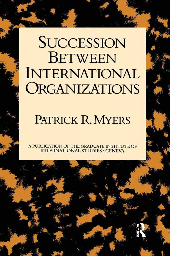 Succession Between International Organizations