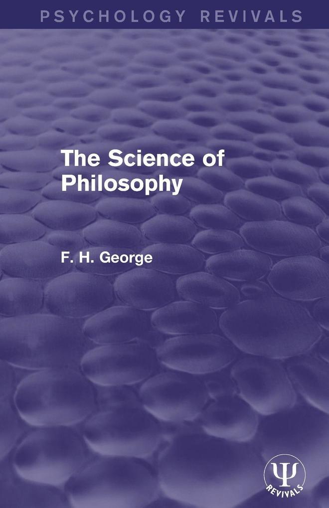The Science of Philosophy