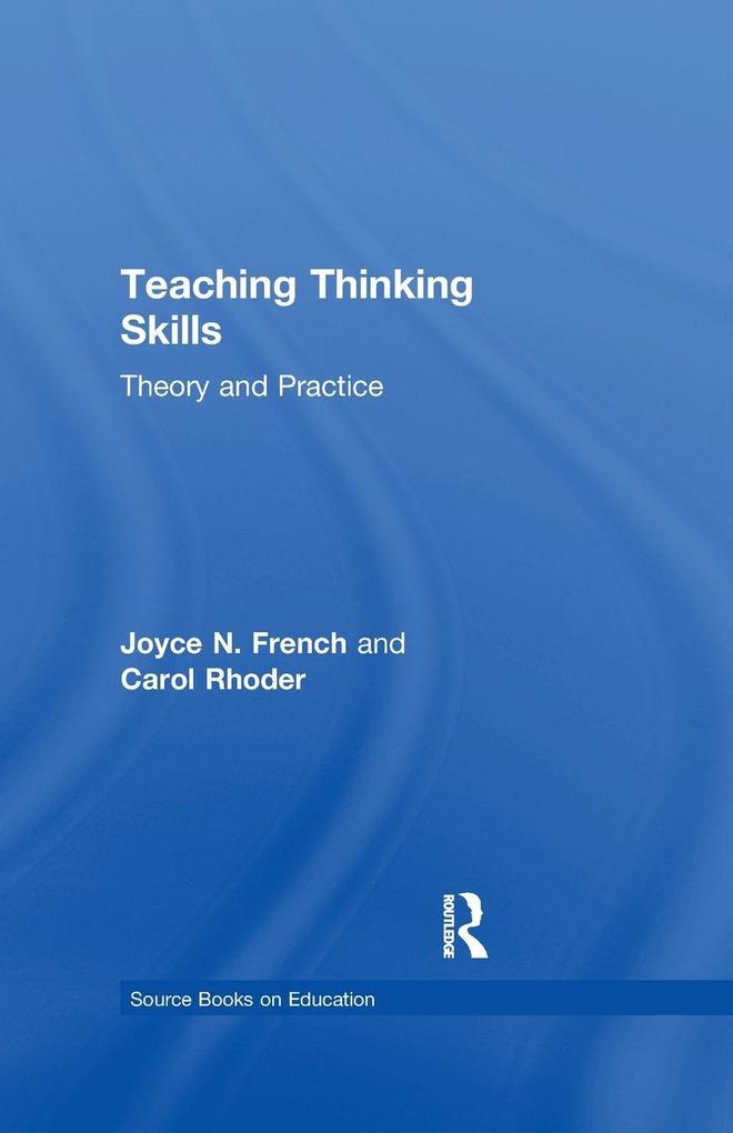 Teaching Thinking Skills