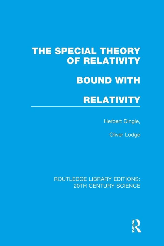 The Special Theory of Relativity bound with Relativity