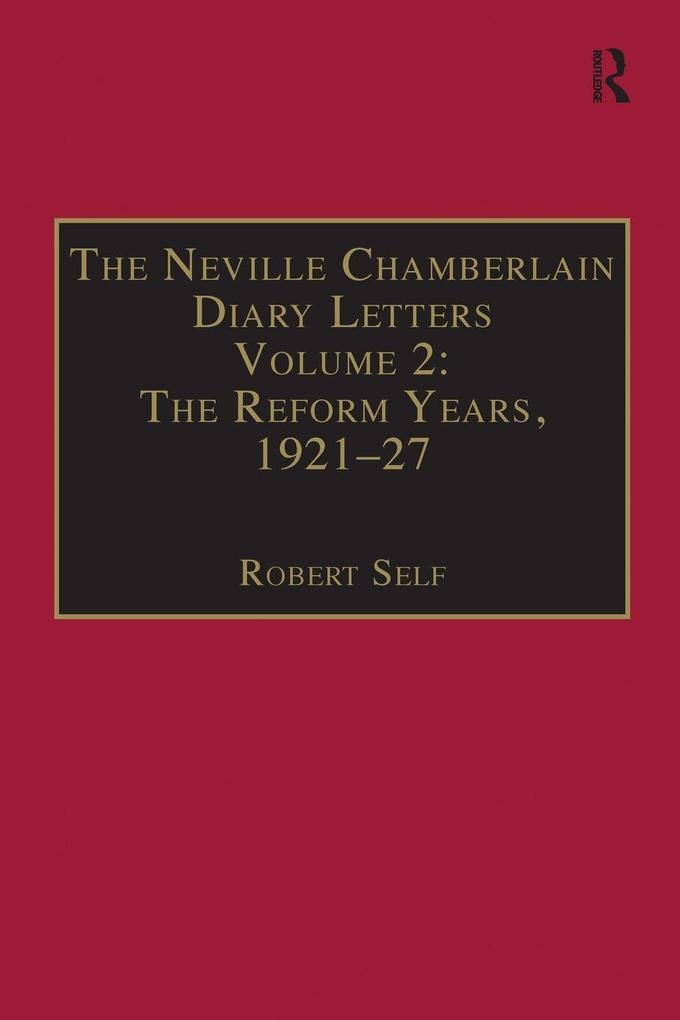 The Neville Chamberlain Diary Letters