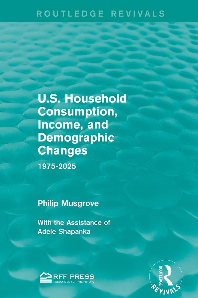 U.S. Household Consumption Income and Demographic Changes