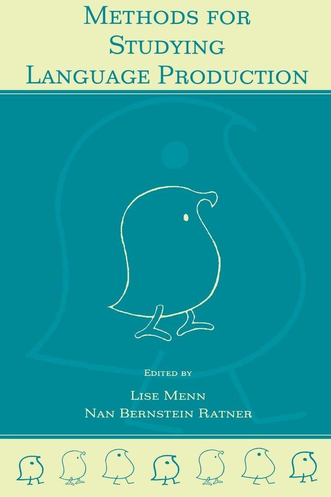 Methods for Studying Language Production