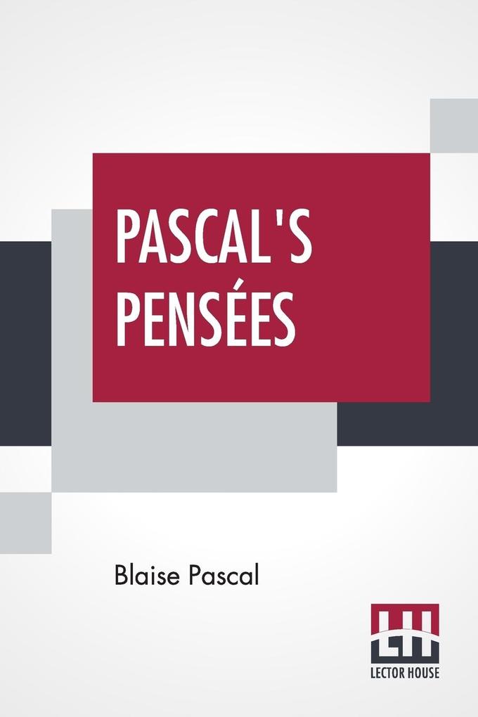 Pascal‘s Pensees