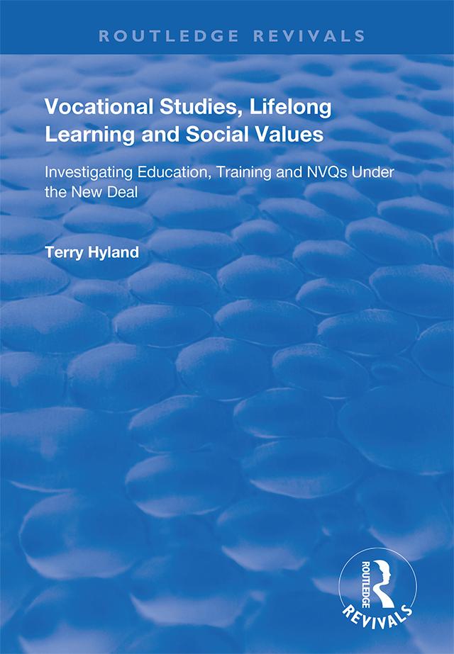Vocational Studies Lifelong Learning and Social Values