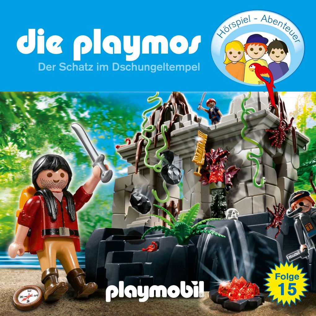 Die Playmos - Das Original Playmobil Hörspiel Folge 15: Der Schatz im Dschungeltempel