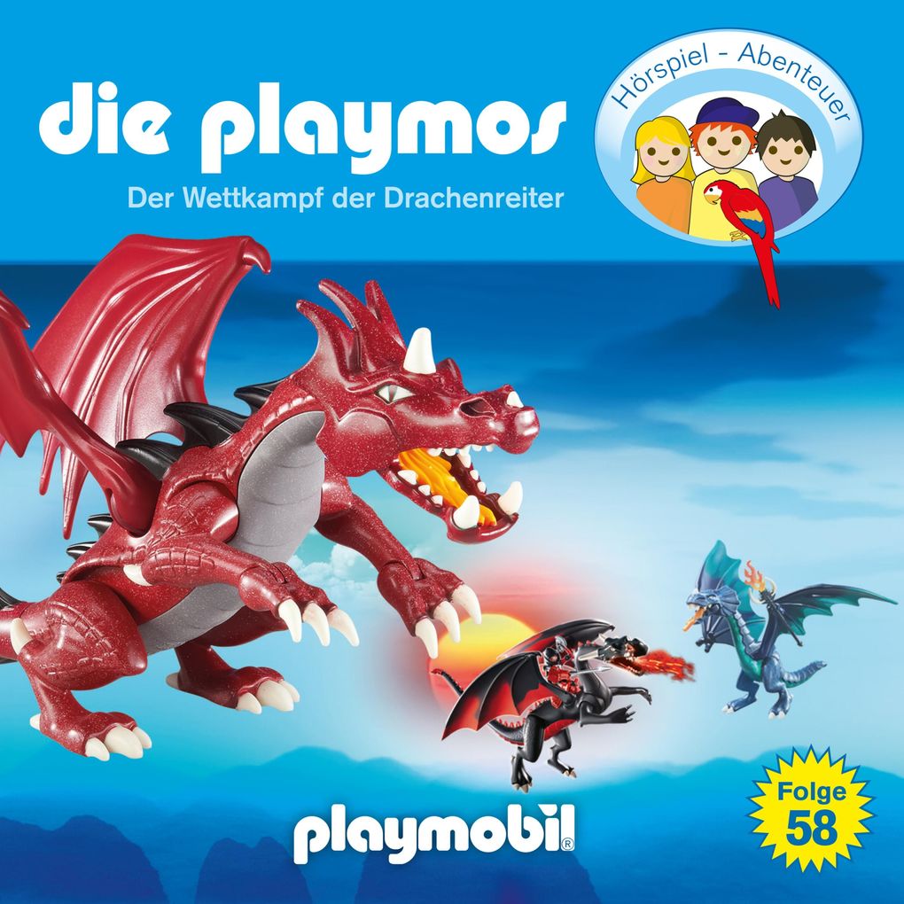 Die Playmos - Das Original Playmobil Hörspiel Folge 58: Wettkampf der Drachenreiter