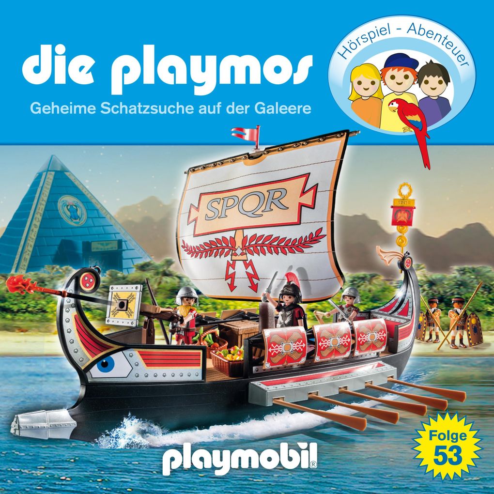 Die Playmos - Das Original Playmobil Hörspiel Folge 53: Geheime Schatzsuche auf der Galeere
