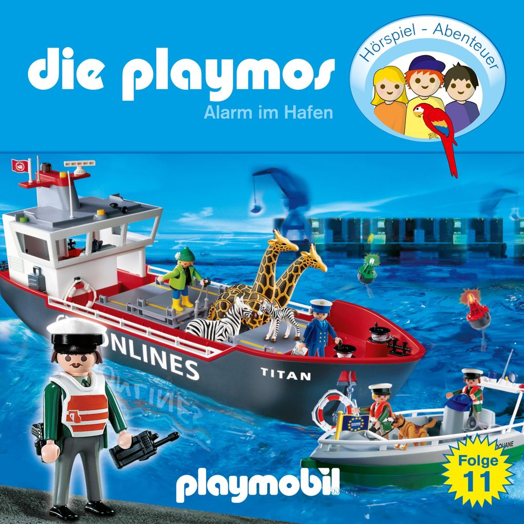Die Playmos - Das Original Playmobil Hörspiel Folge 11: Alarm im Hafen