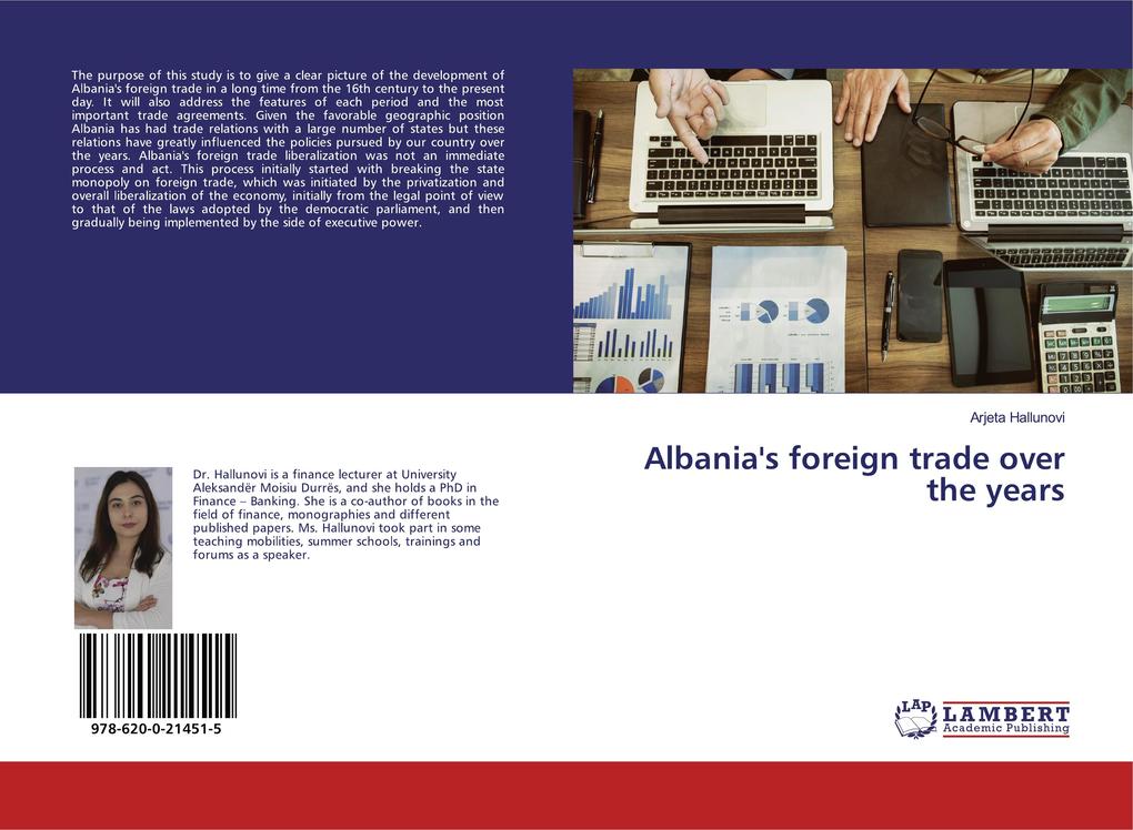 Albania's foreign trade over the years
