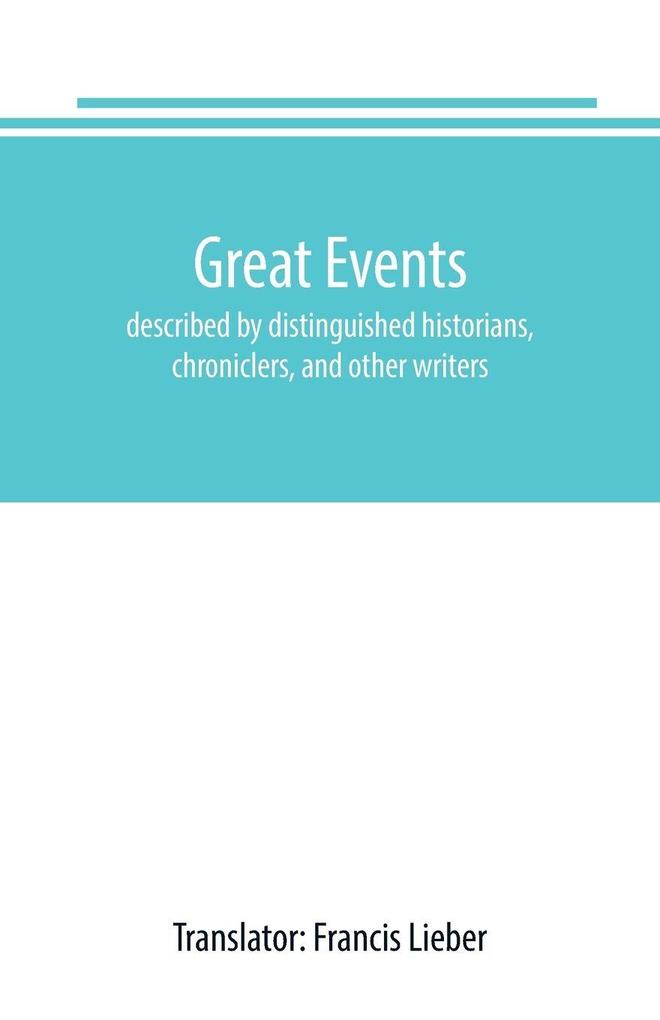Great events
