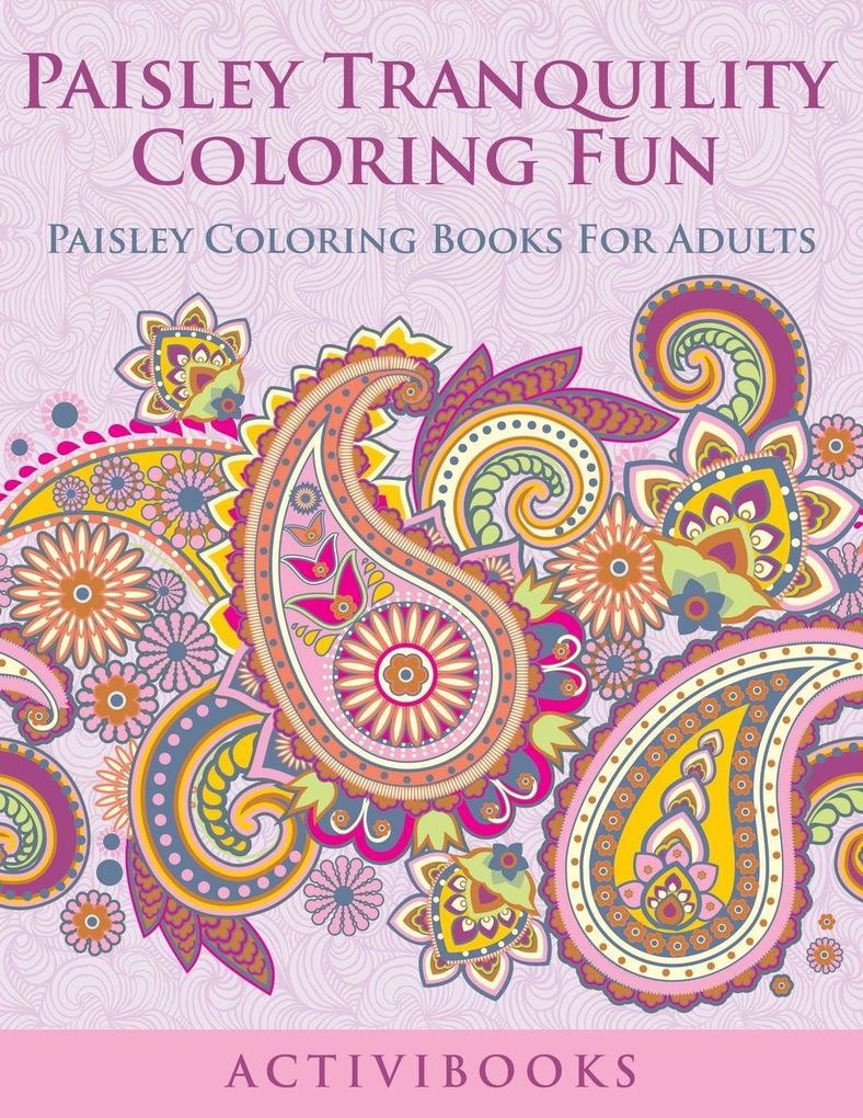 Paisley Tranquility Coloring Fun