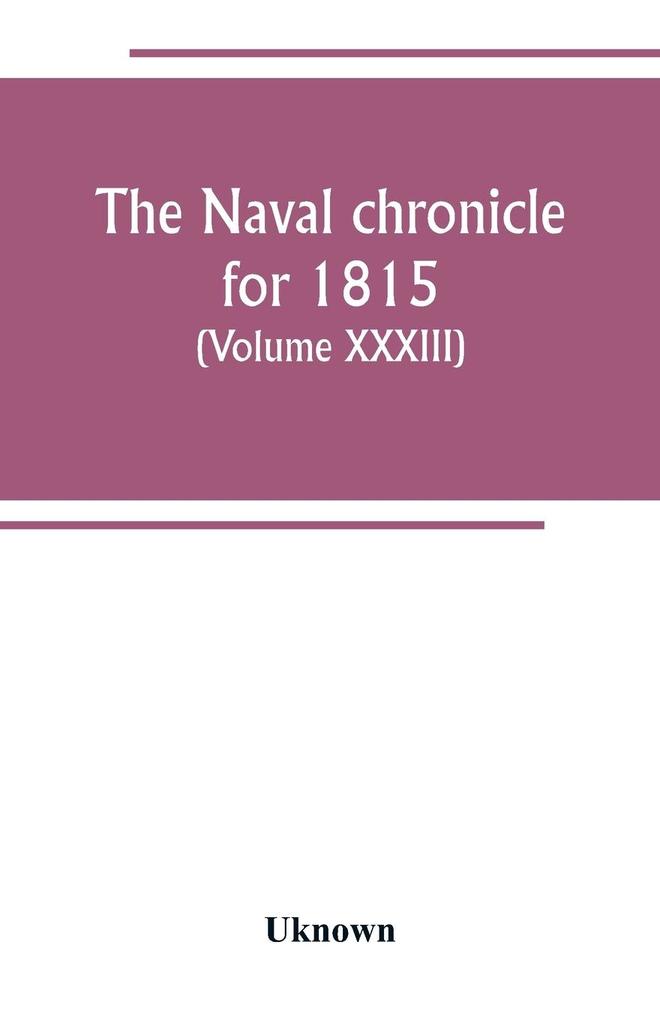The Naval chronicle for 1815