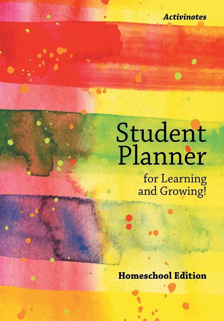 Image of Student Planner for Learning and Growing! Homeschool Edition