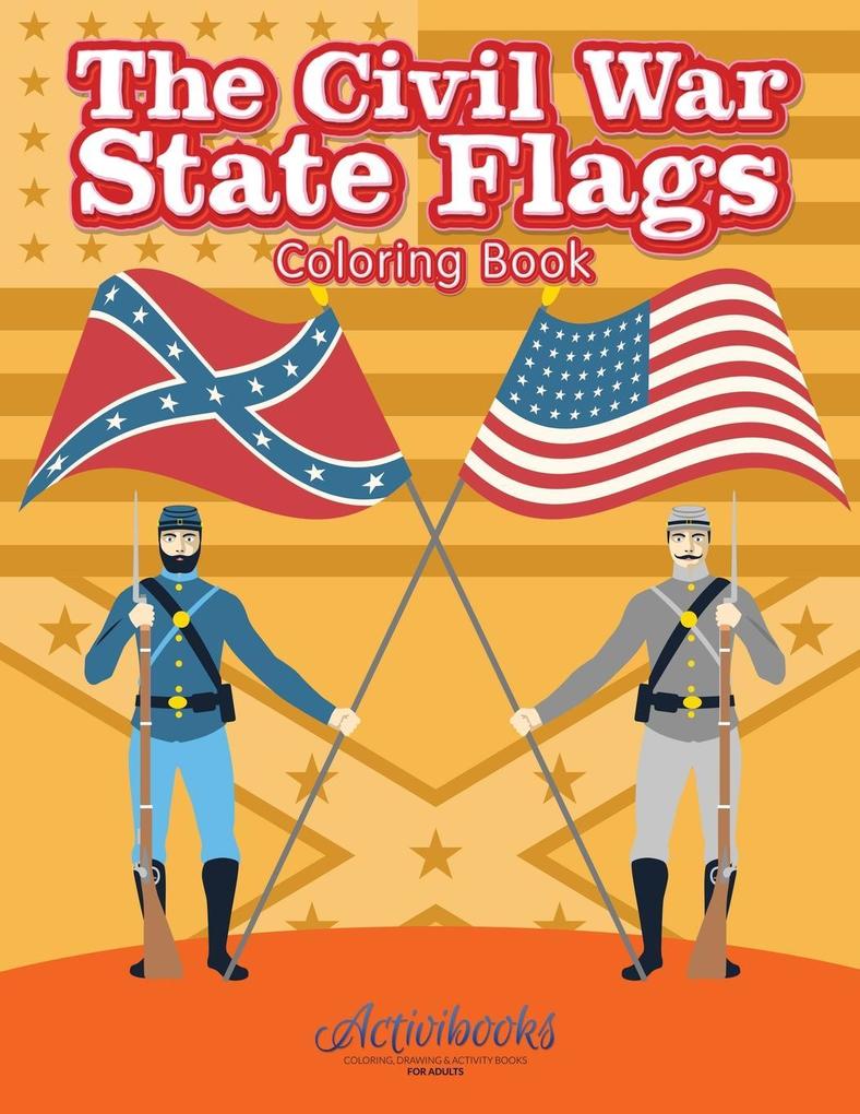 The Civil War State Flags Coloring Book