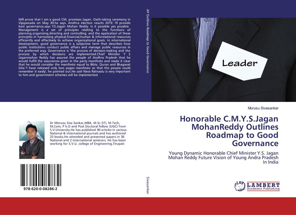 Honorable C.M.Y.S.Jagan MohanReddy Outlines Roadmap to Good Governance