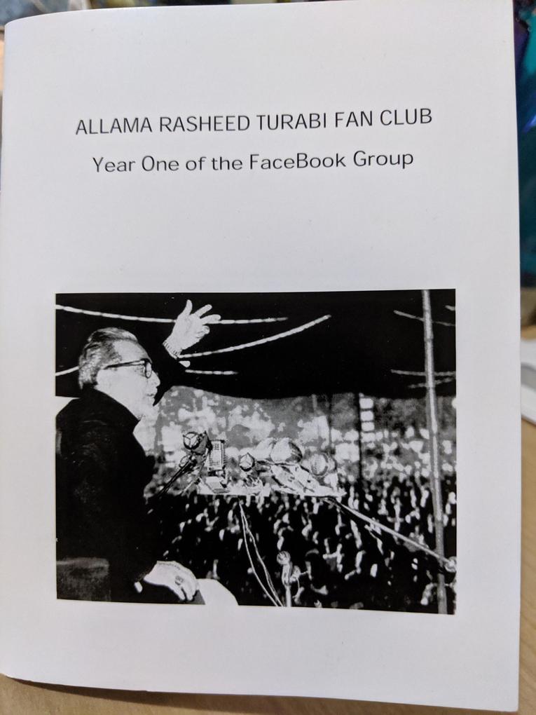 Allama Rasheed Turabi Fan Club - Year One
