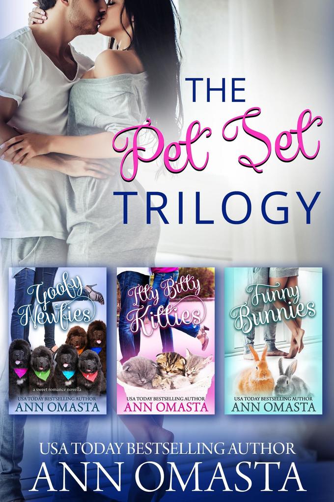 The Pet Set Trilogy: 3 heartwarming small-town romances plus pets!