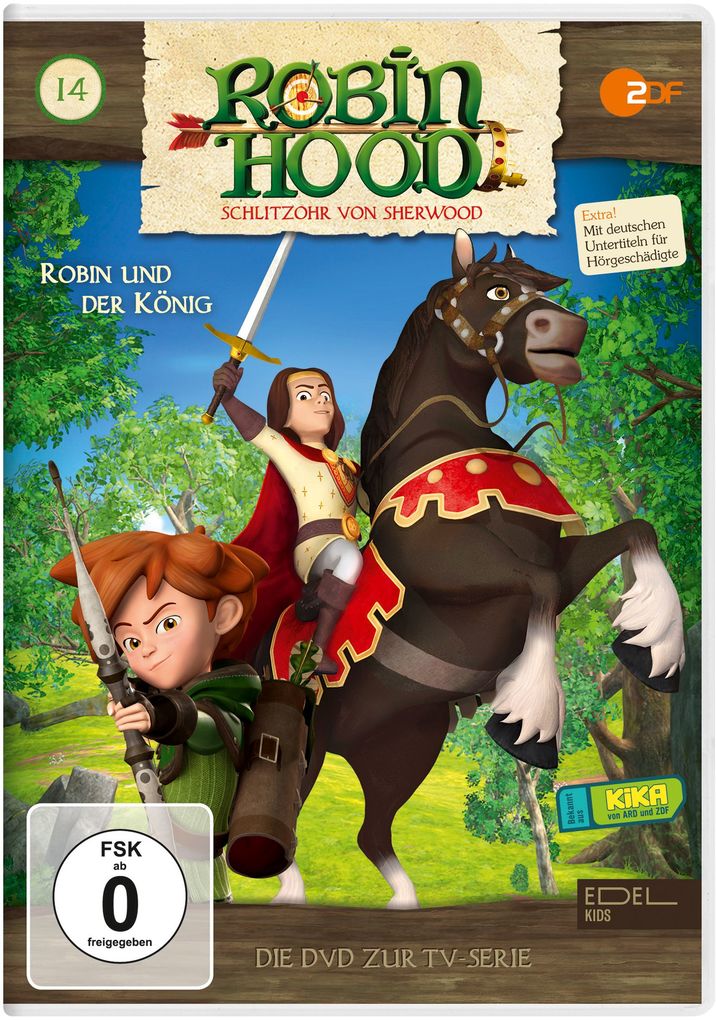 Image of Robin Hood - Schlitzohr von Sherwood - Robin und der König 1 DVD