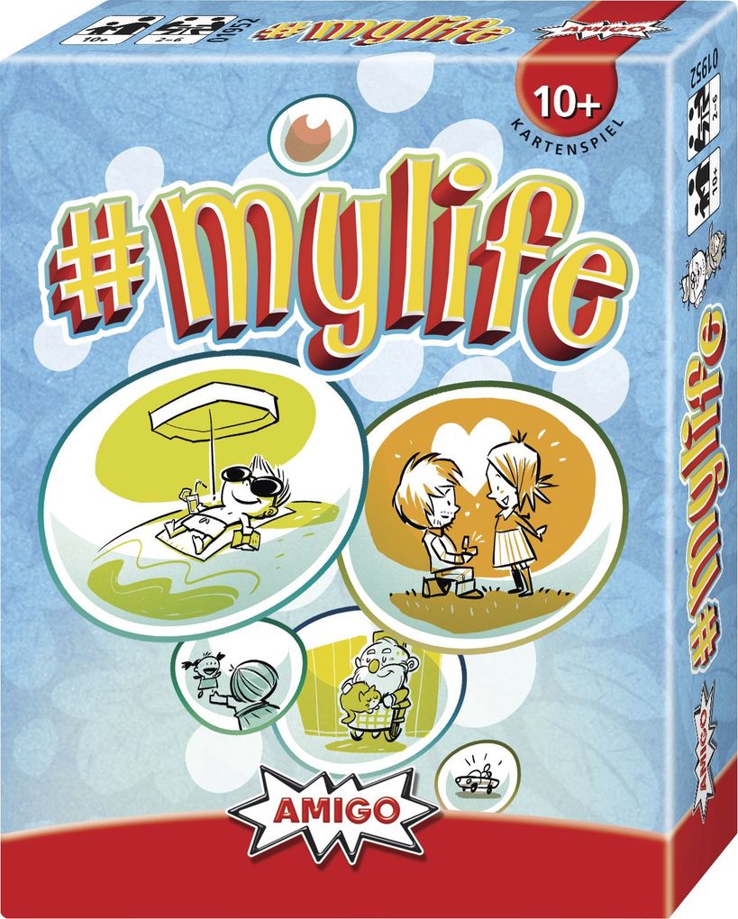 Image of AMIGO #My Life Kartenspiel, Mehrfarbig