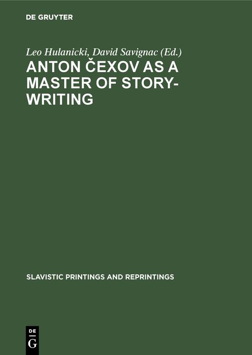 Anton Cexov as a Master of Story-Writing