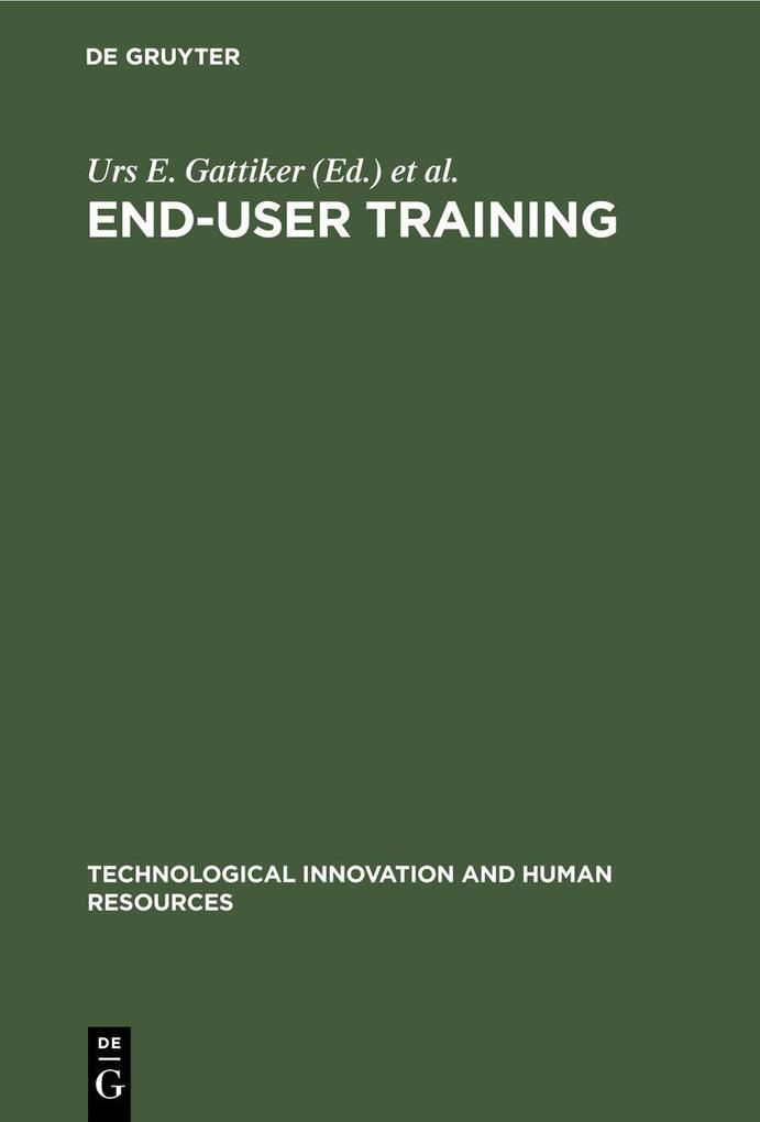 End-User Training