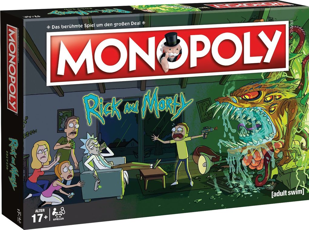 Winning Moves - Monopoly - Rick & Morty