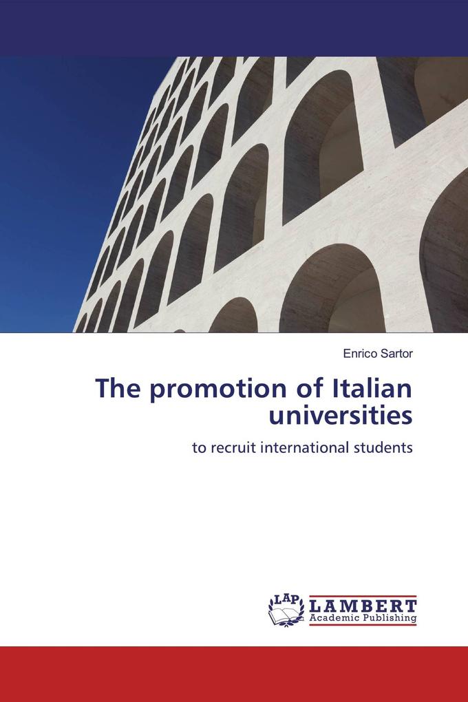 The promotion of Italian universities