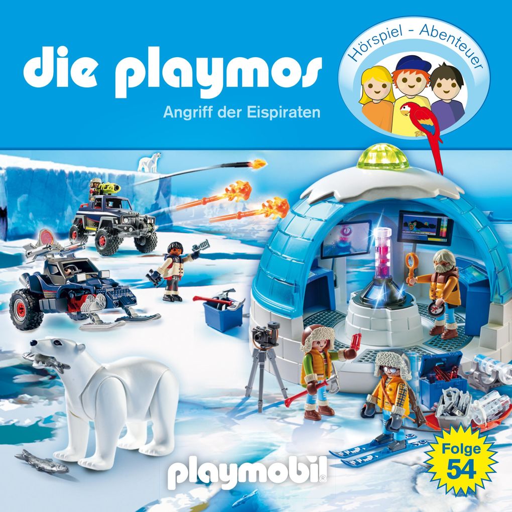 Die Playmos - Das Original Playmobil Hörspiel Folge 54: Angriff der Eispiraten