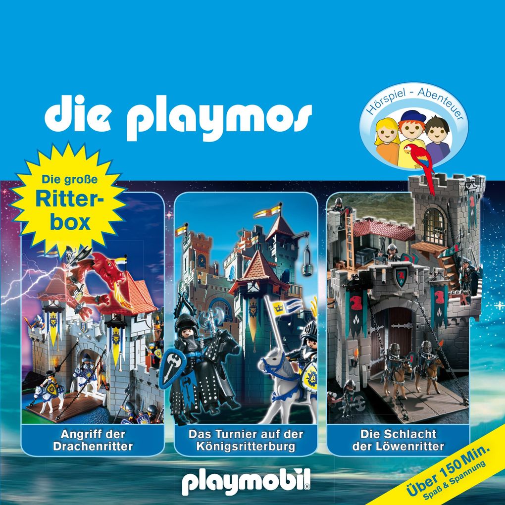 Die Playmos - Das Original Playmobil Hörspiel Die große Ritter-Box Folgen 2 8 20
