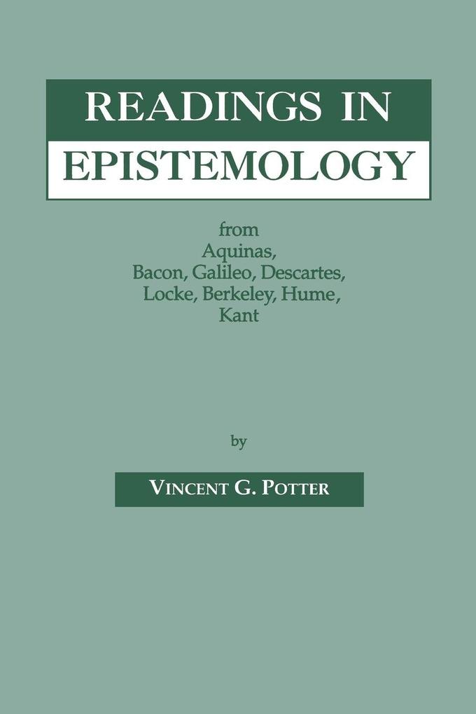 Readings in Epistemology