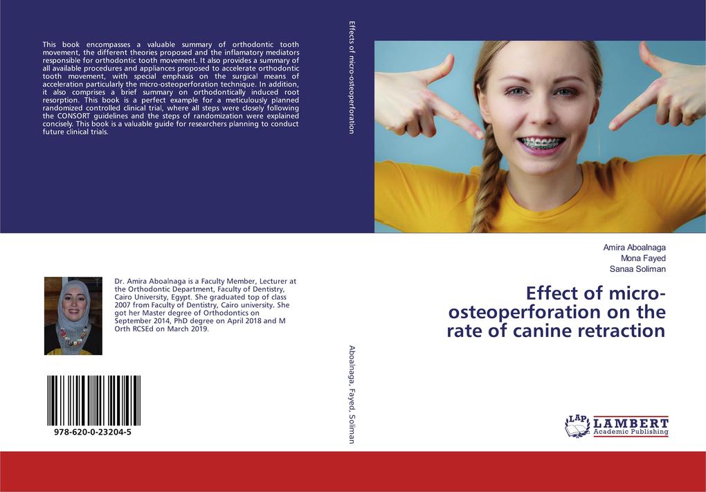 Effect of micro-osteoperforation on the rate of canine retraction
