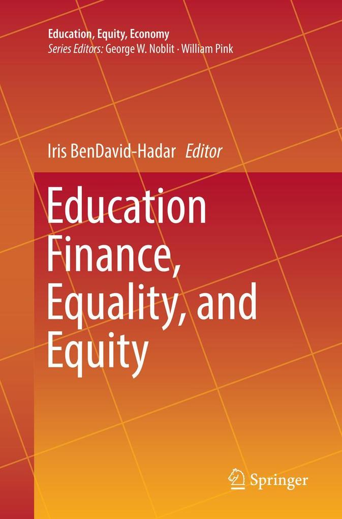 Education Finance Equality and Equity