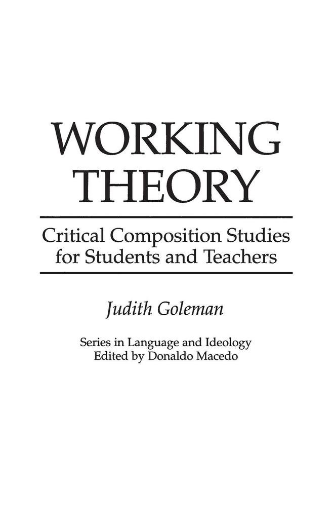 Working Theory