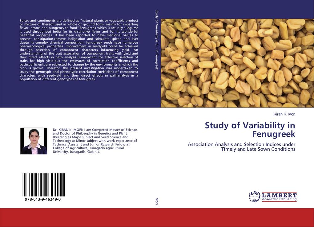 Study of Variability in Fenugreek