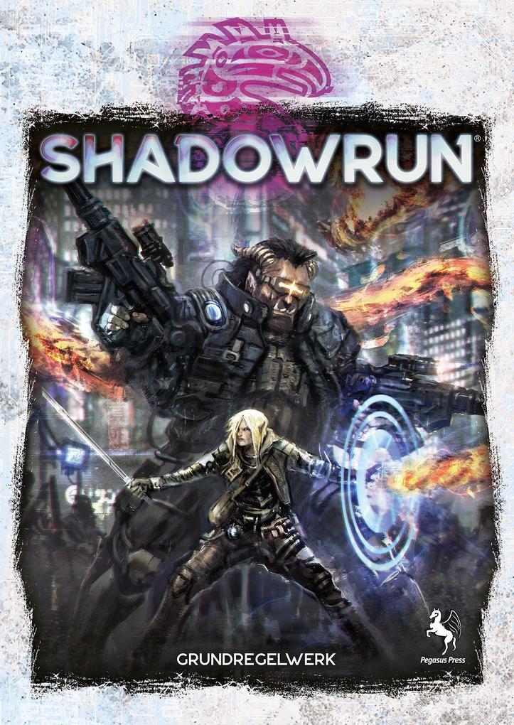 Pegasus Spiele Gmbh Shadowrun: Grundregelwerk 6. Edition (Hardcover)